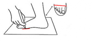 Toddler Foot Width Measure