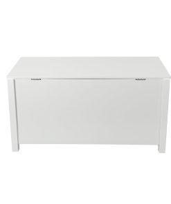 Toy Box With Safety Hinged Lid