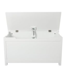 Toy Box With Safety Hinged Lid
