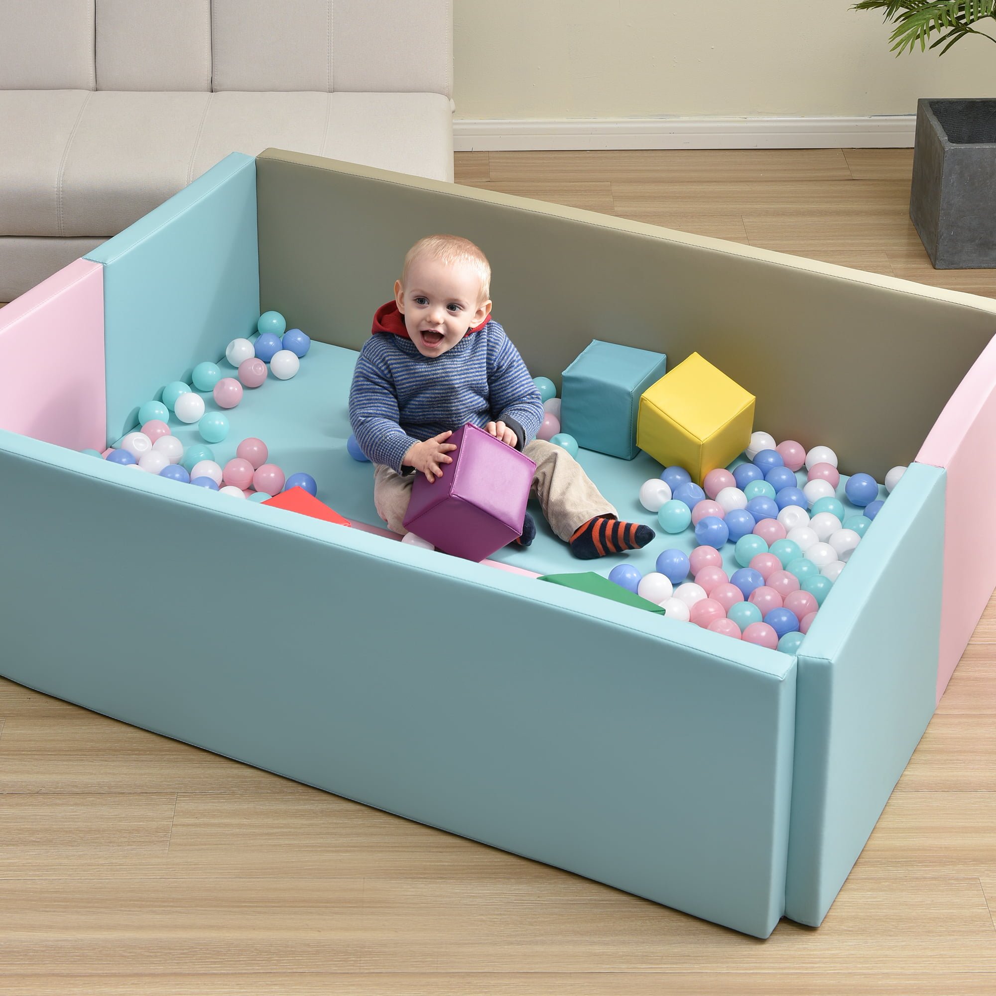Soft Foam Ball Pool Playpen, Balls NOT Included