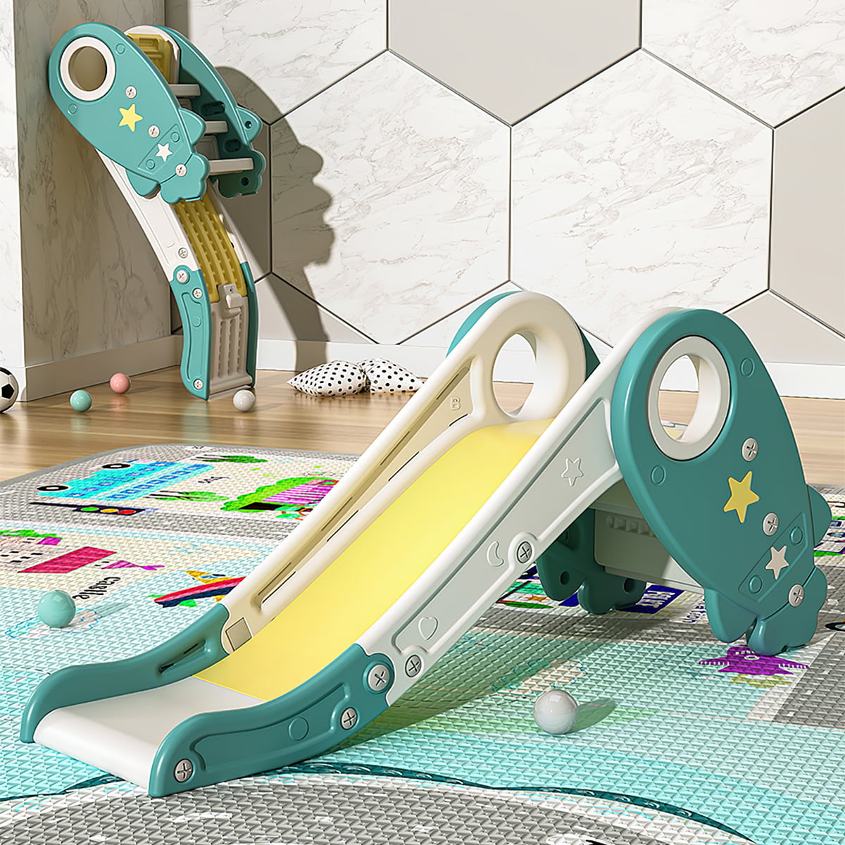 Toddler Slide Climber Set