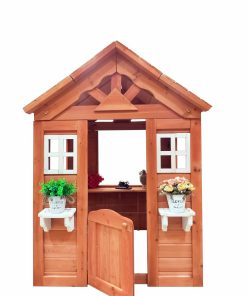 All Wooden Kids Playhouse