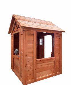 All Wooden Kids Playhouse