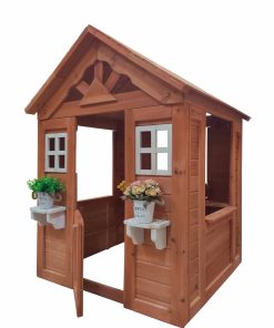 All Wooden Kids Playhouse
