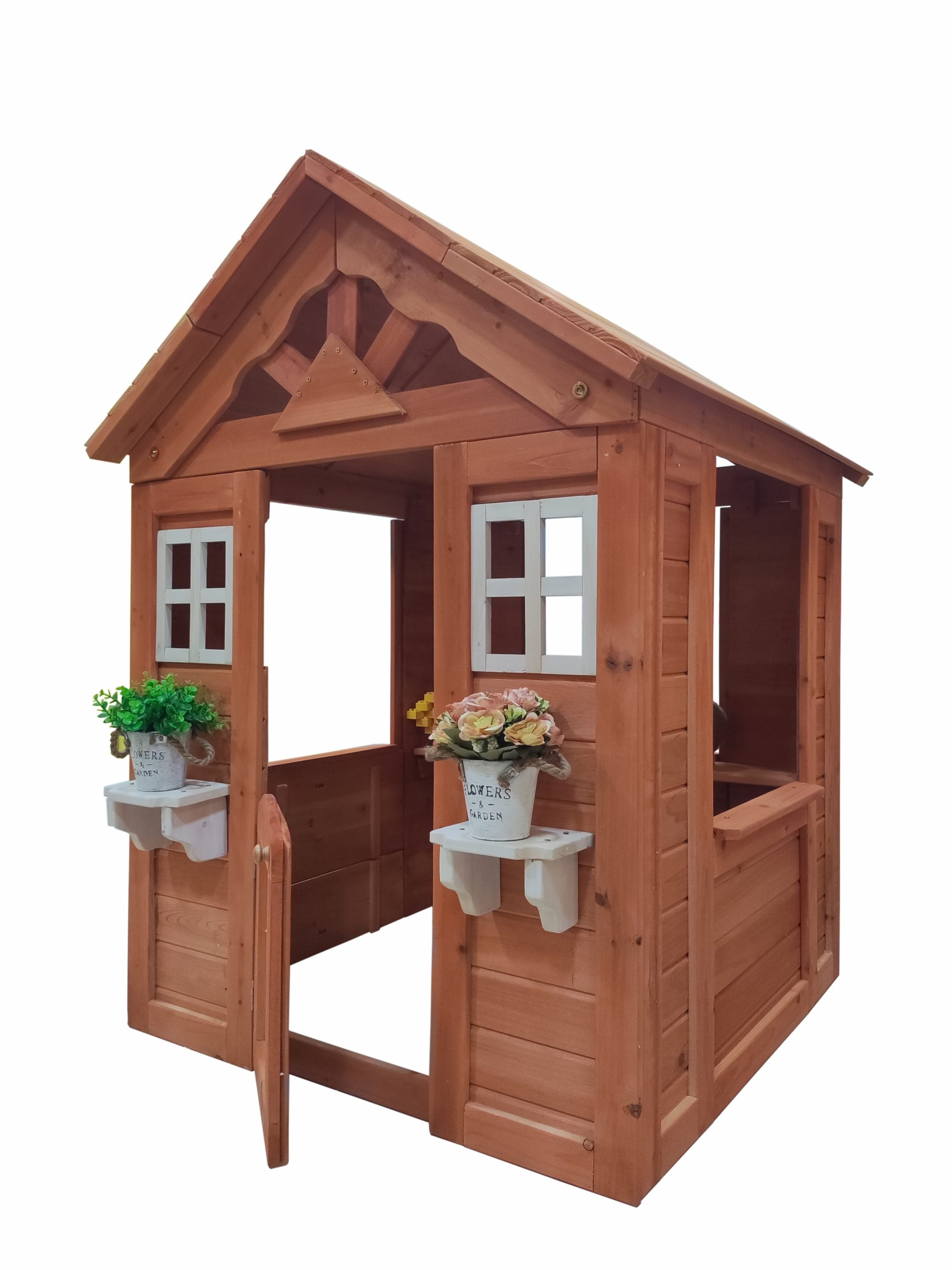 All Wooden Kids Playhouse
