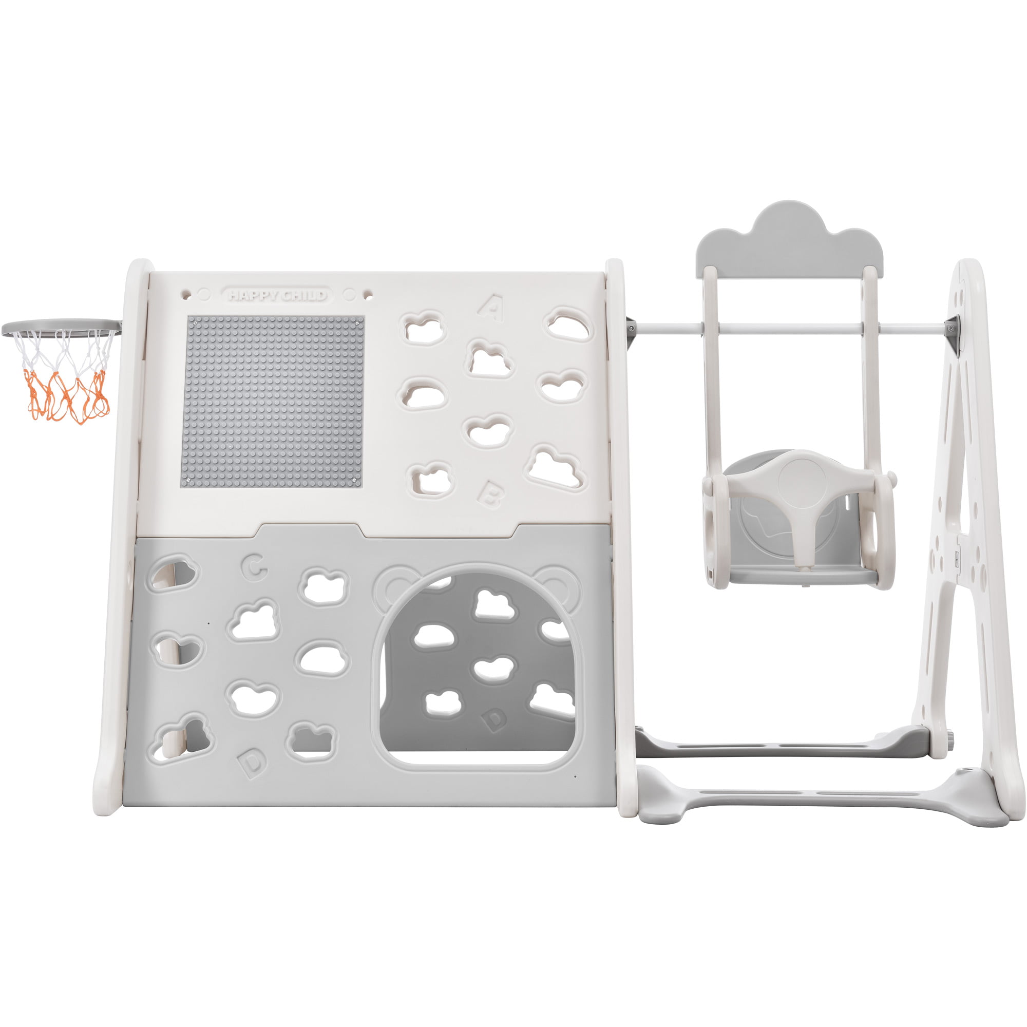 6-in-1 Toddler Climber And Swing Set