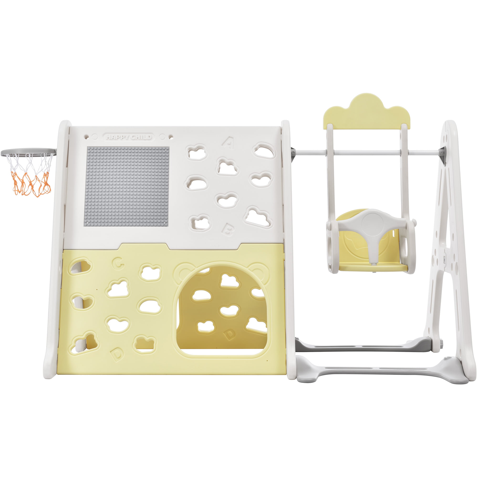 6-in-1 Toddler Climber And Swing Set