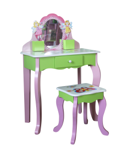 Layla Girls Flower Vanity Set