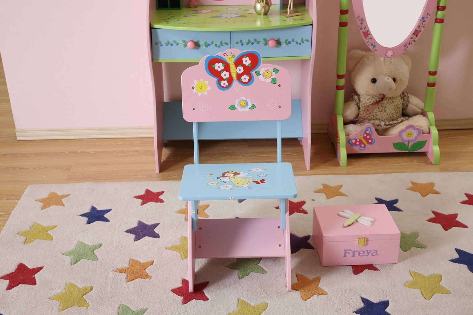 Girl‘s Dressing Table with Chair