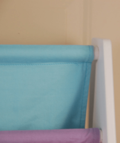 White Kids Wooden Magazine Bookcase