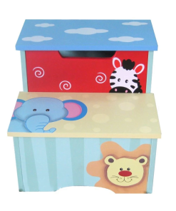 Blue Animal Step Stool