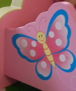 Girls Wooden Standing Mirror