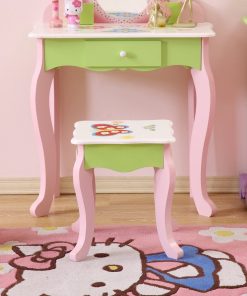 Layla Girls Flower Vanity Set