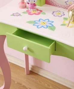 Layla Girls Flower Vanity Set