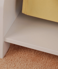 White Kids Wooden Magazine Bookcase