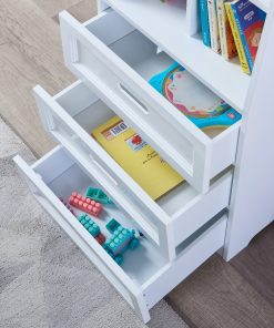 Children's White Bookcase