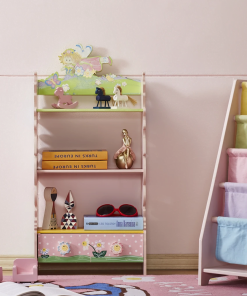 Hand Painted 3 Tier Flower Bookcase