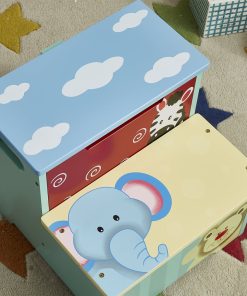Blue Animal Step Stool