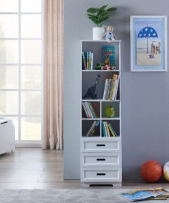 Children's White Bookcase