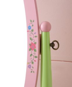 Girls Wooden Standing Mirror