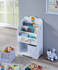 Kids Bookcase With Toy Storage