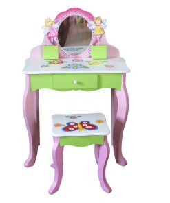 Layla Girls Flower Vanity Set