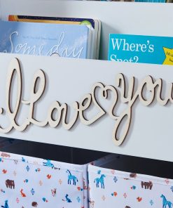 Kids Bookcase With Toy Storage