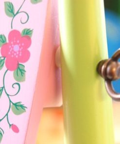 Girls Wooden Standing Mirror