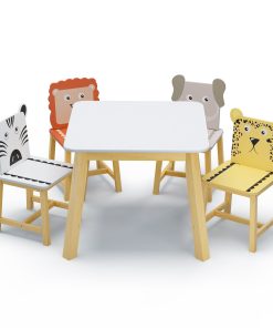 5 Piece Kiddy Table and Chair Set