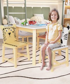 5 Piece Kiddy Table and Chair Set