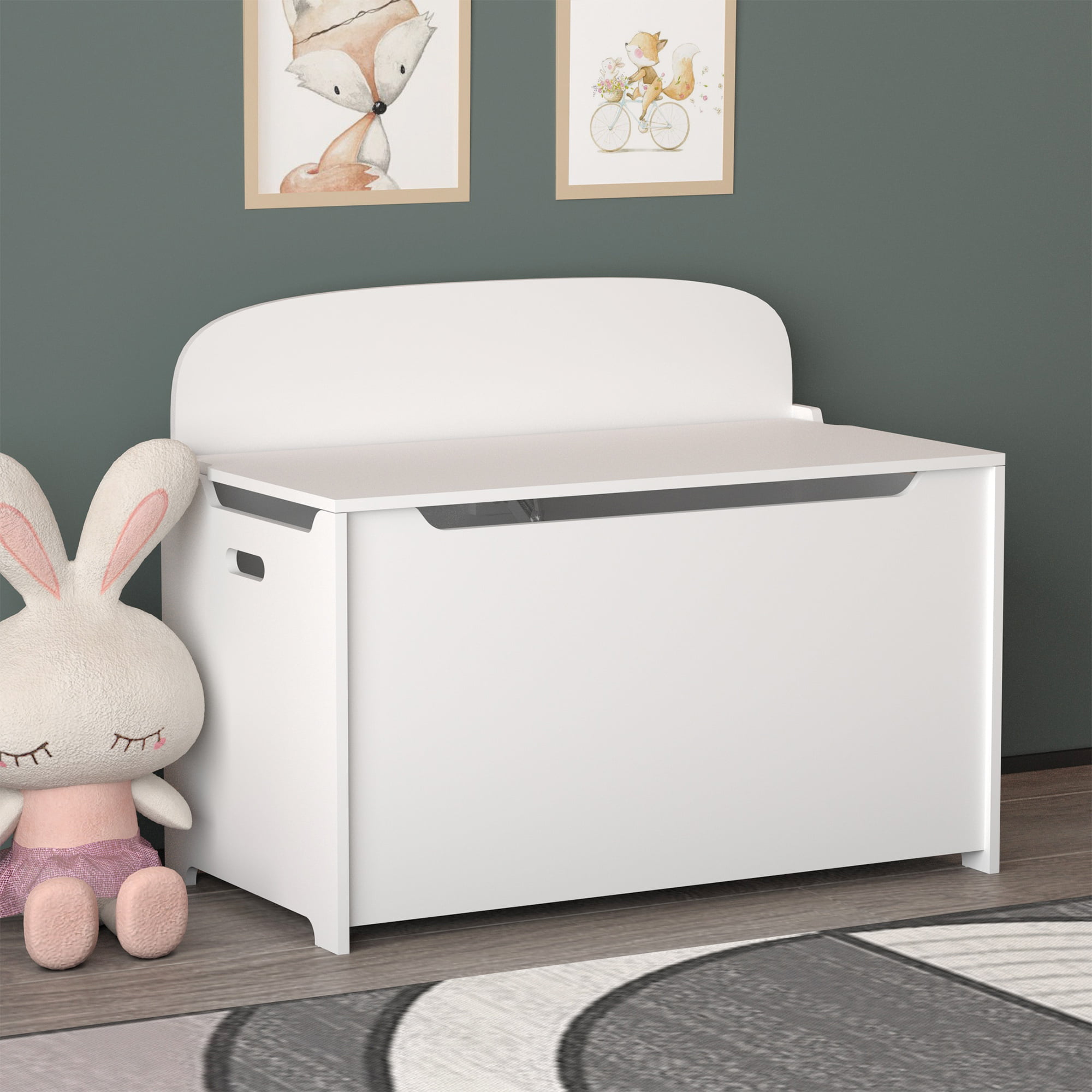 Kids Wooden Toy Box/Bench