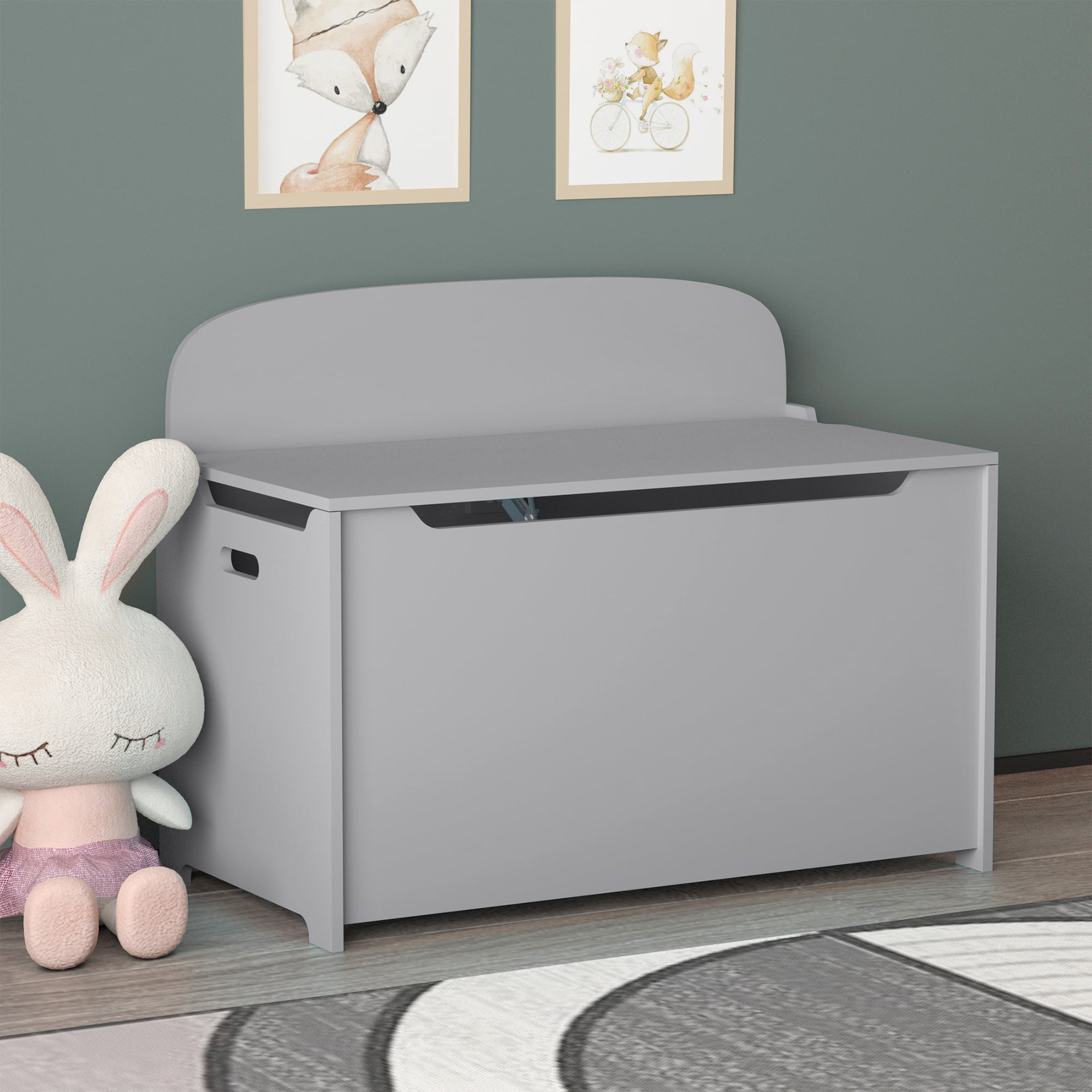 Kids Wooden Toy Box/Bench