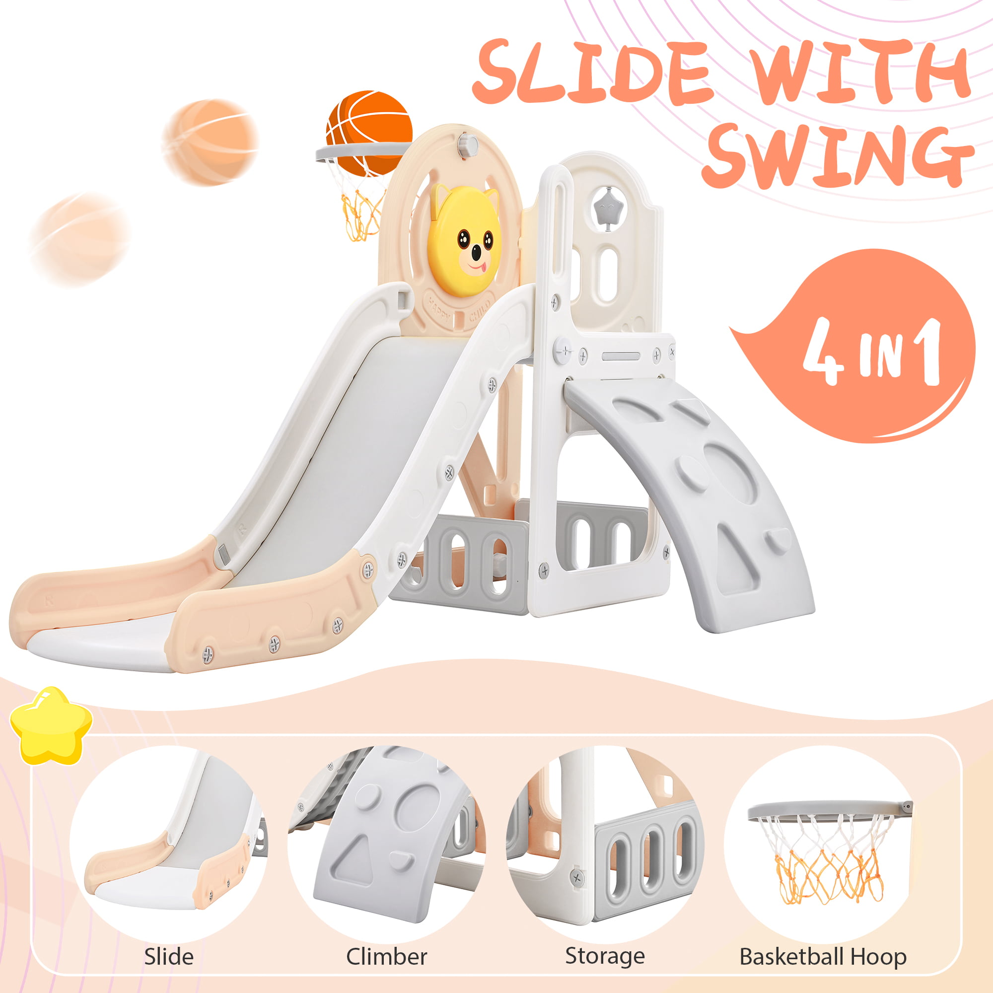 Climber And Slide For Toddler