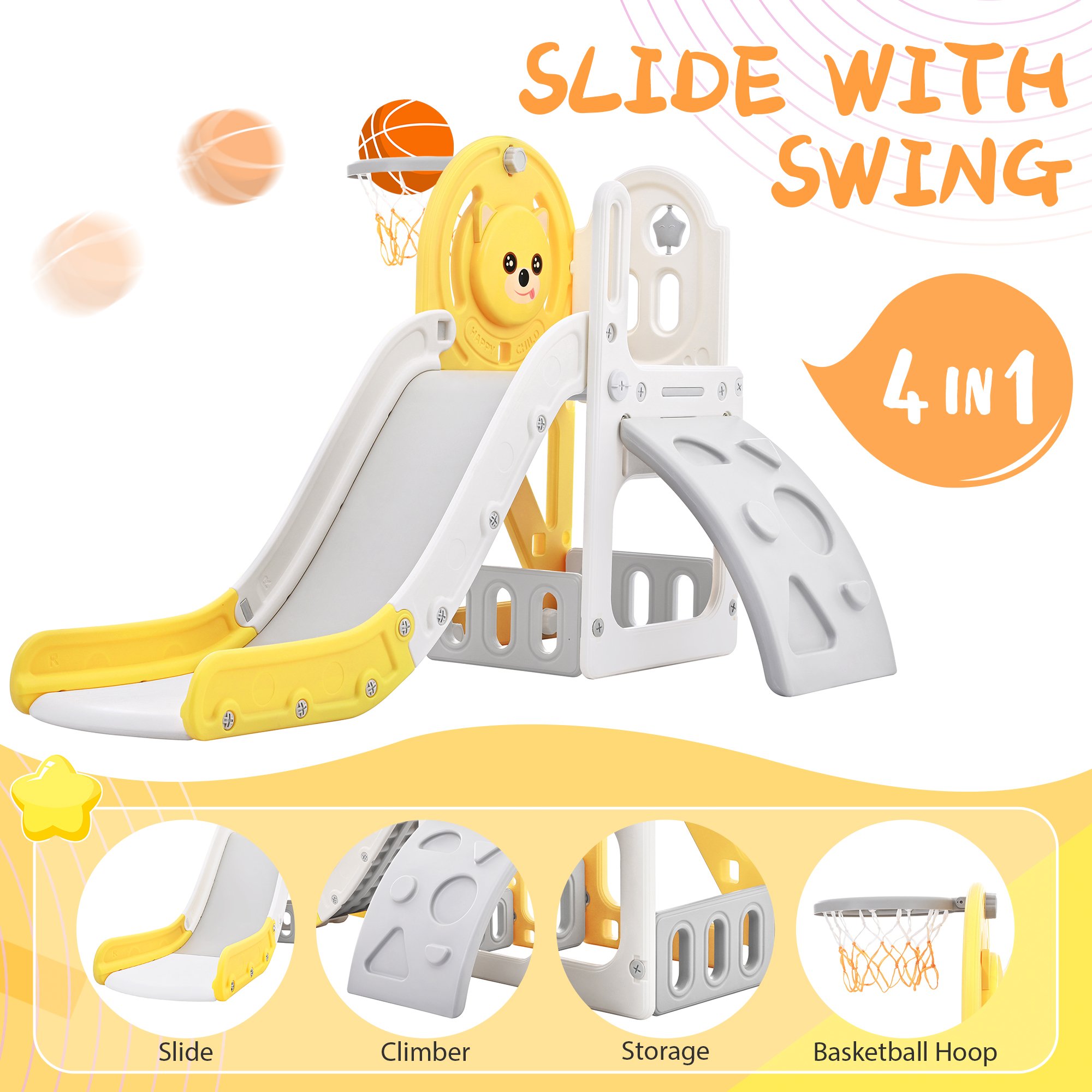 Climber And Slide For Toddler