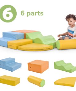 6 In 1 Soft Climb and Crawl Foam Playset