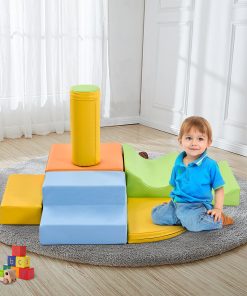 6 In 1 Soft Climb and Crawl Foam Playset