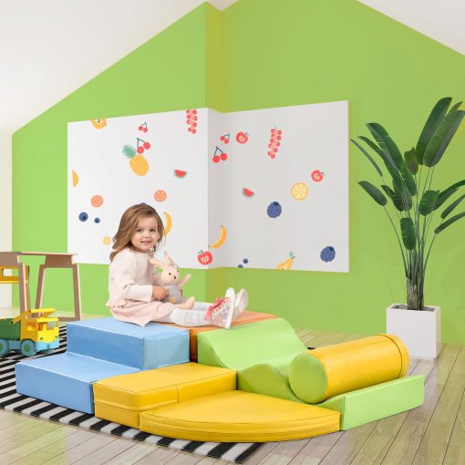 6 In 1 Soft Climb and Crawl Foam Playset