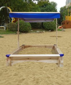 Children's Wooden Sandbox with Roof