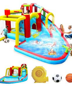 7 In1 Inflatable Slide Water Park