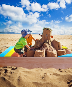 Children's Wooden Sandbox