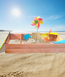 Children's Wooden Sandbox