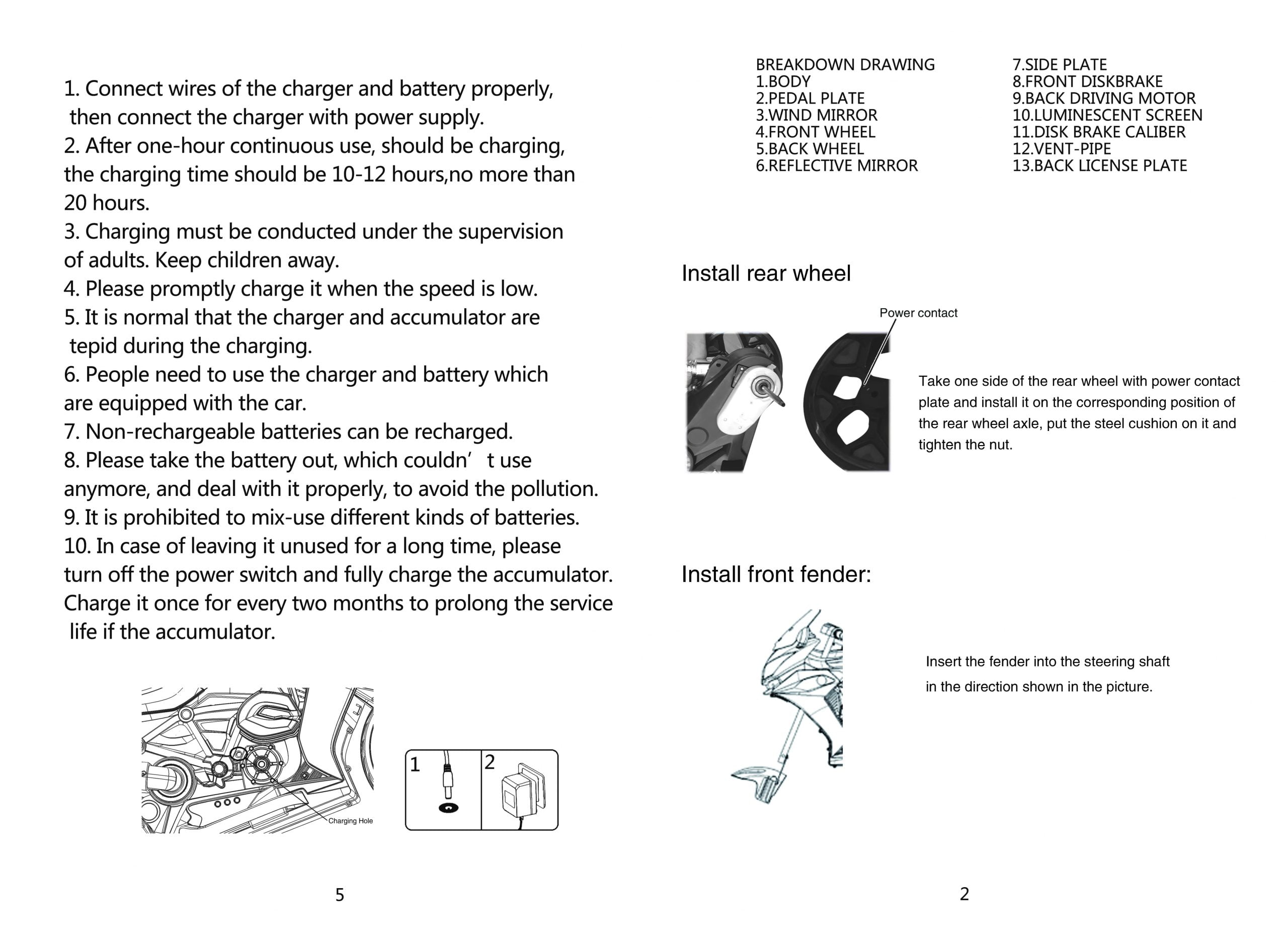 Assembly Instruction For W1760110301