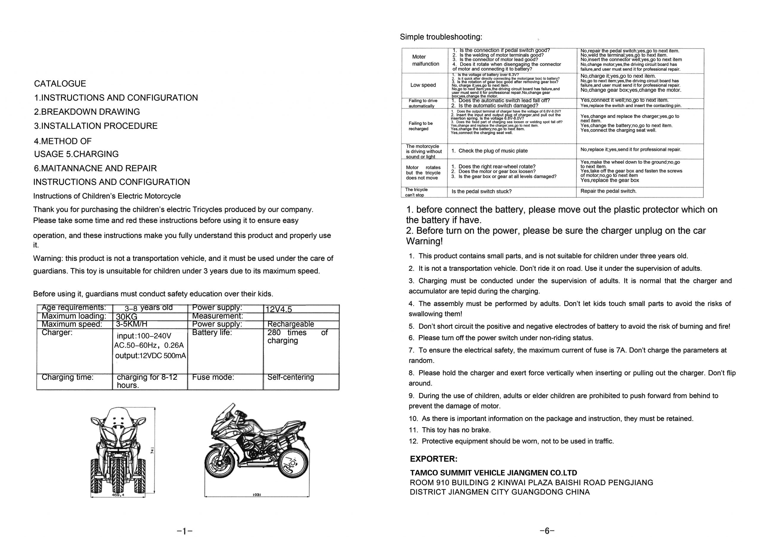 Assembly Instruction For W1760110301