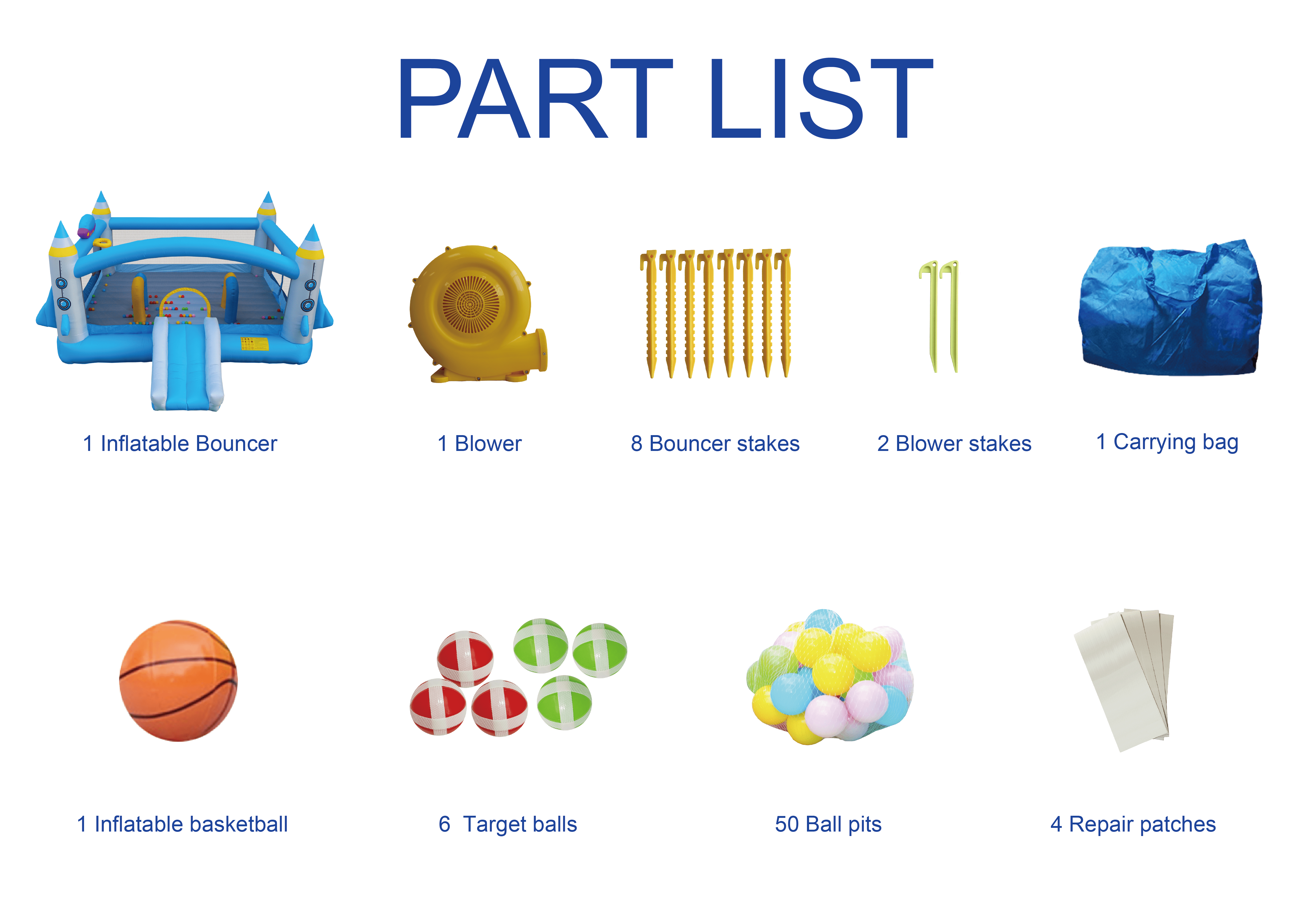 Jump'n Slide Inflatable Bouncer