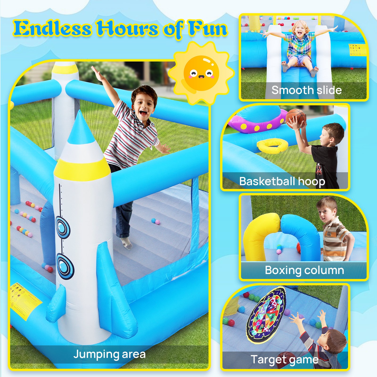 Jump'n Slide Inflatable Bouncer