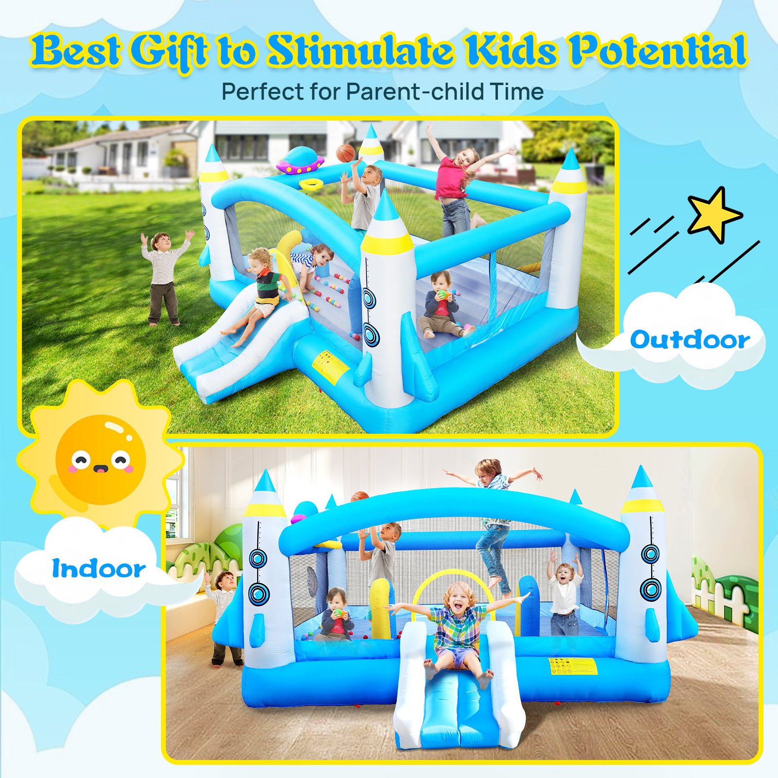 Jump'n Slide Inflatable Bouncer