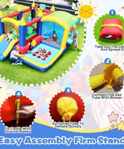 7 In 1 Inflatable Bounce House