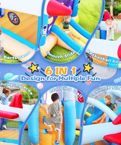 6 In 1 Inflatable Bouncer House