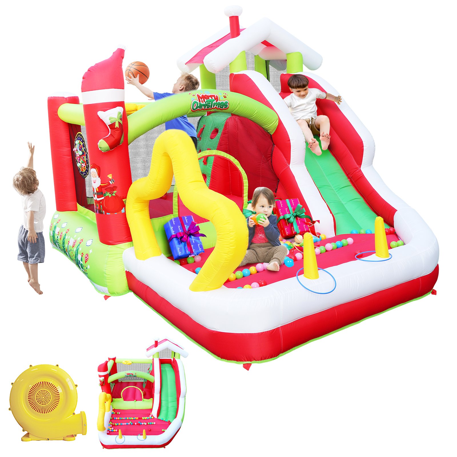 Slide Inflatable Bouncer Castle