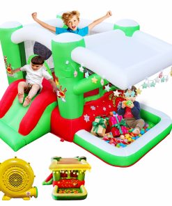 Christmas Jump'n Slide Inflatable Bouncer